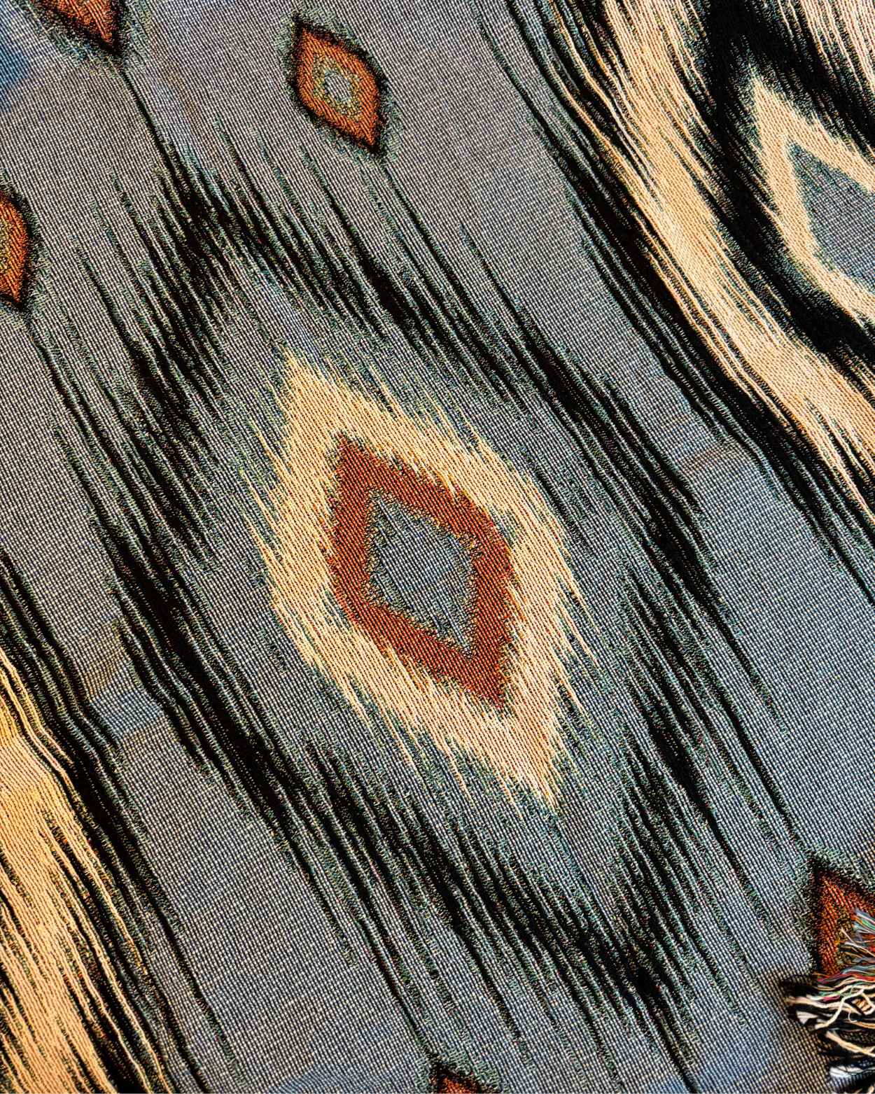 "Tribal Mirage" Woven Blanket