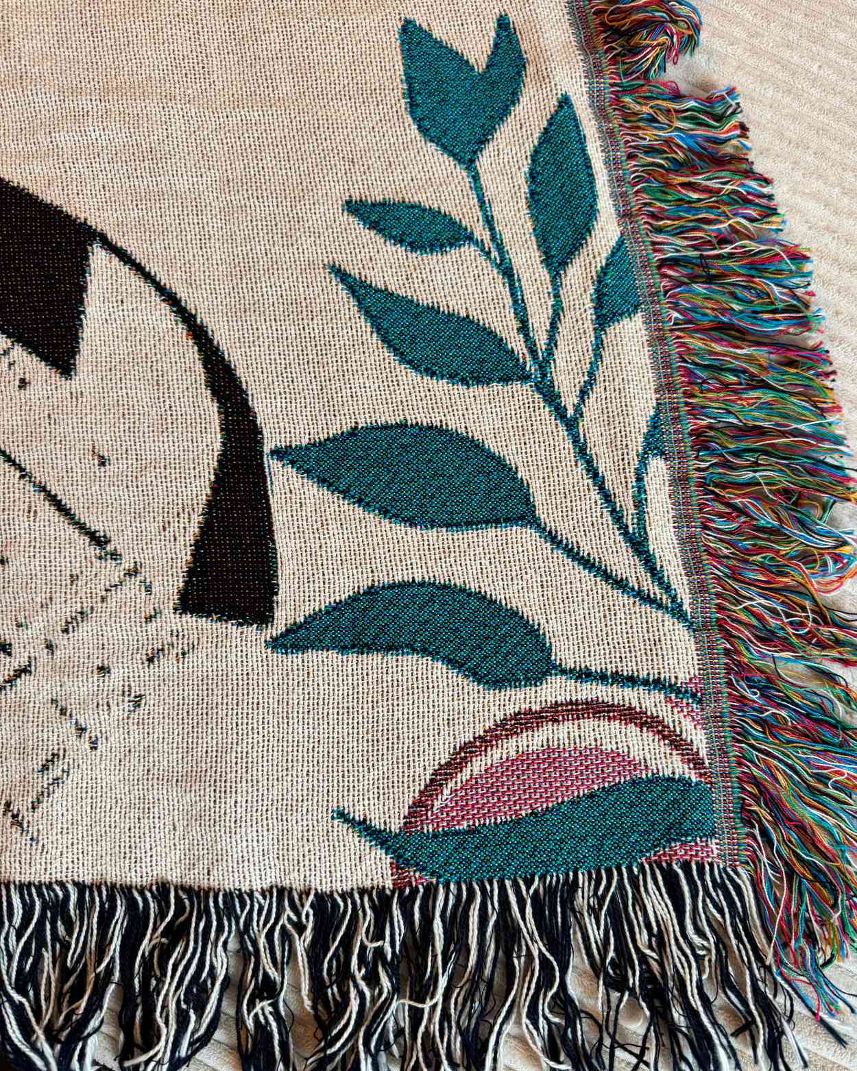 Coperta Intessuta Personalizzata con “Nato per Brillare”